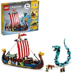 LEGO LEGO Creator Viking Ship and the Midgard Serpent (3-in-1)