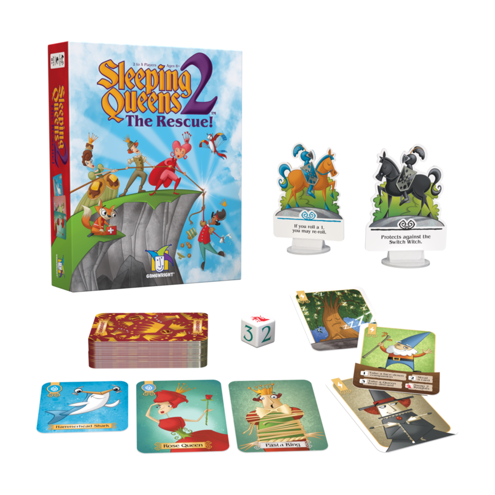 Gamewright Sleeping Queens 2: The Rescue!