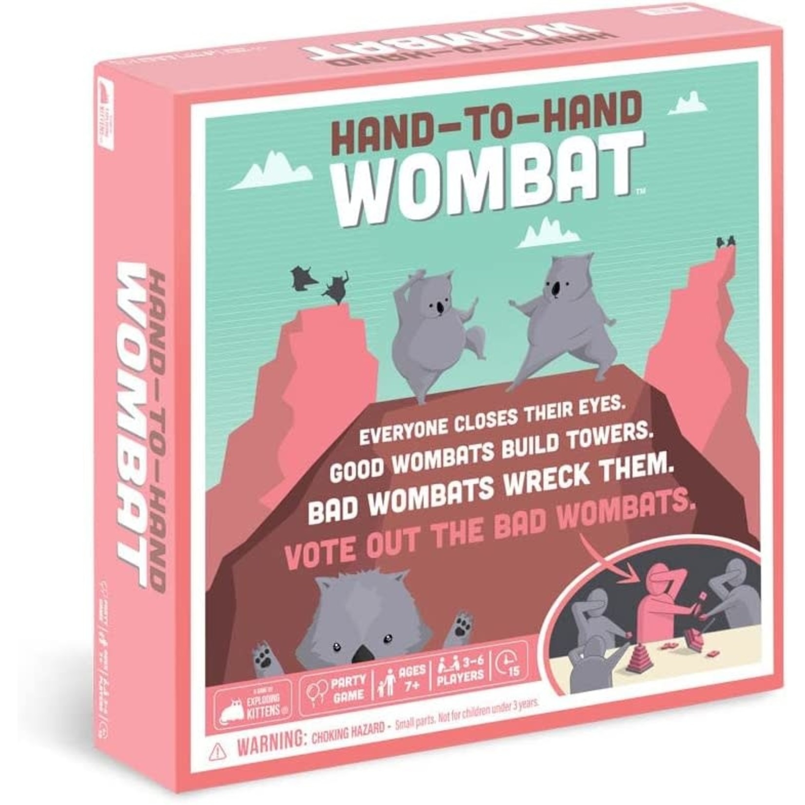 Exploding Kittens Hand-to-Hand Wombat