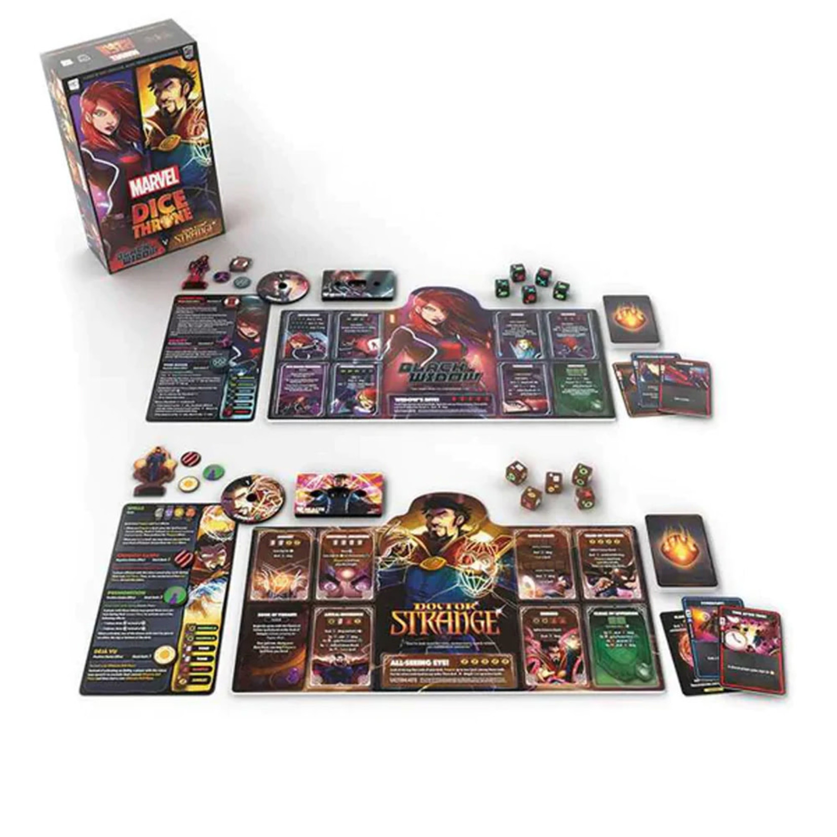 Dice Throne Marvel Dice Throne: Black Widow vs Dr Strange