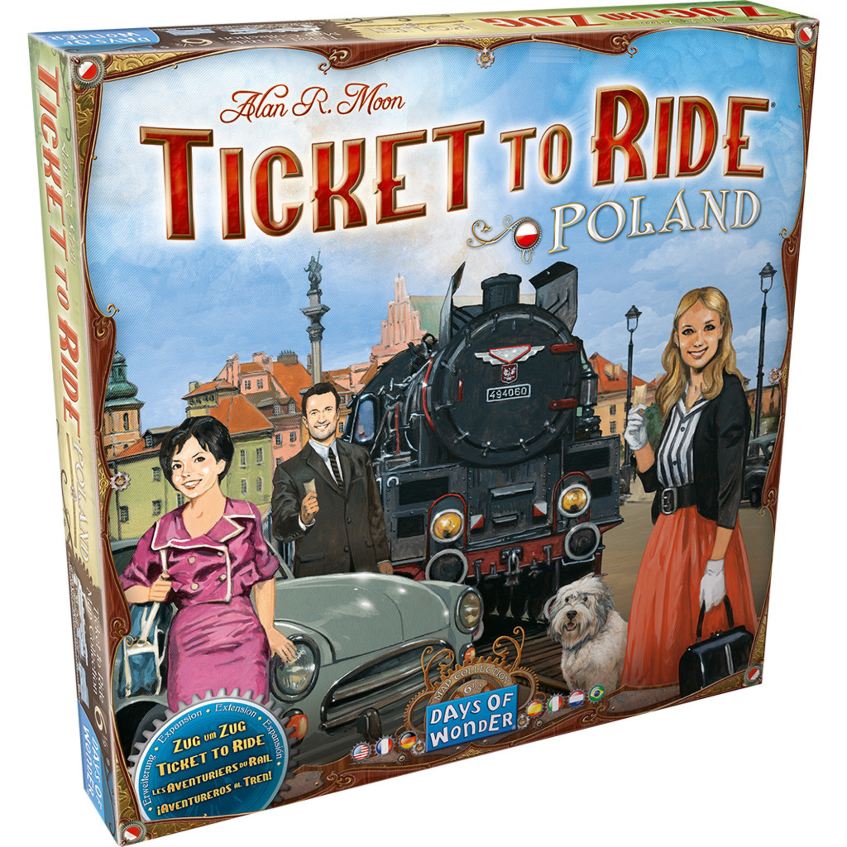 Days of Wonder Ticket to Ride: Poland (Expansion, Map Collection 6.5)