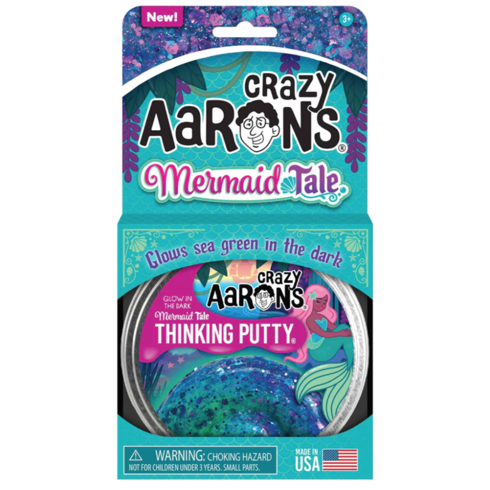 Crazy Aarons Crazy Aaron's Thinking Putty® – Mermaid Tale (4")