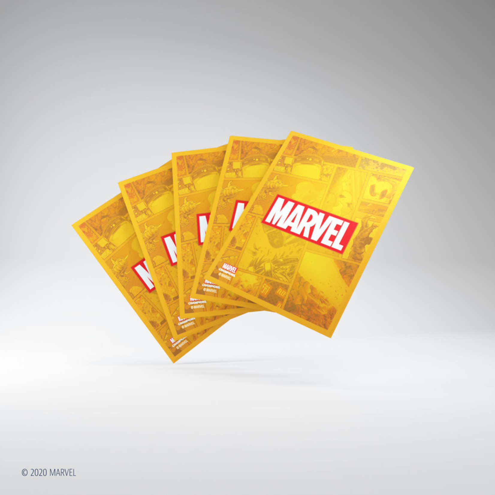 Gamegenic Card Sleeves: Marvel, Standard (Orange)