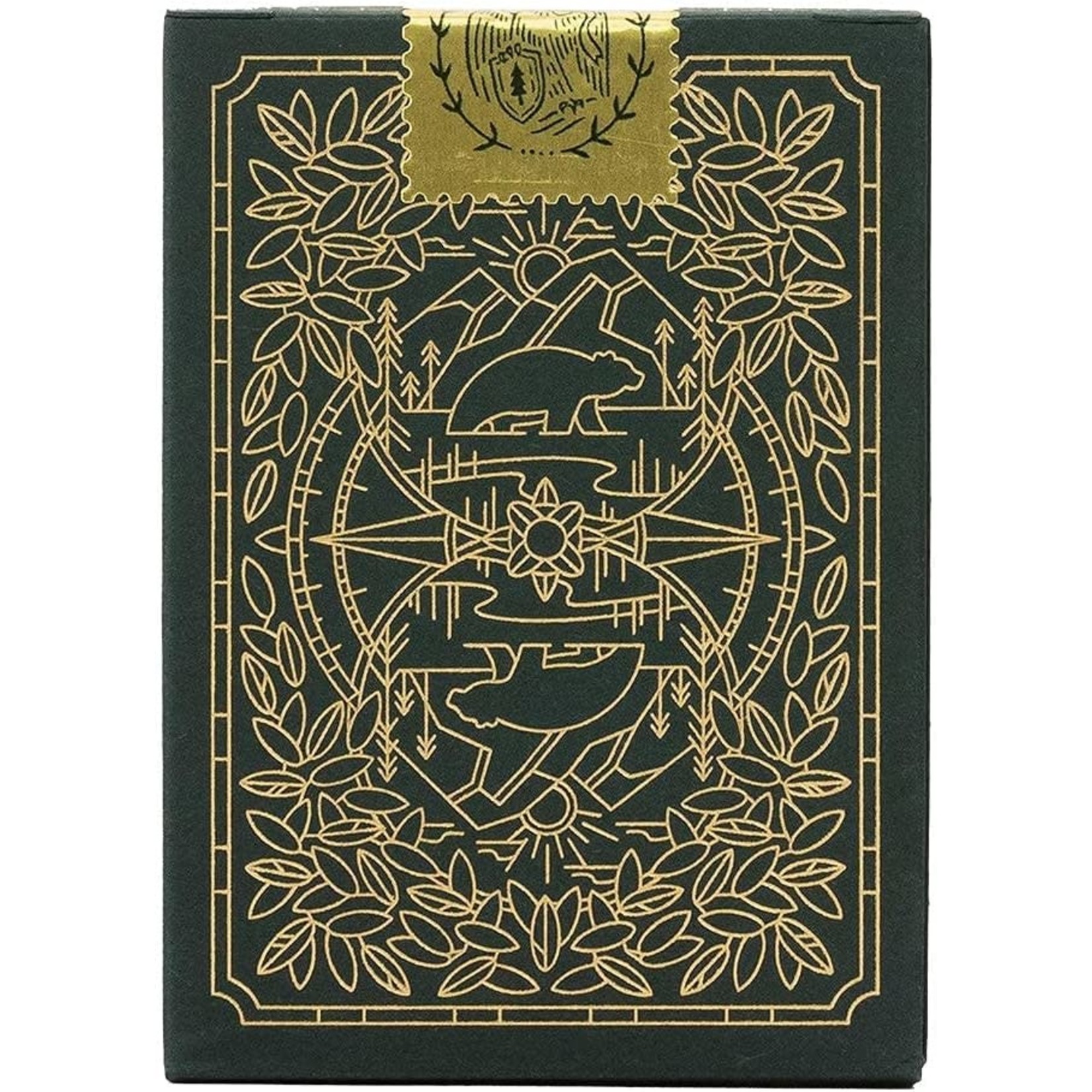 Keymaster Games PARKS: Playing Cards (Green Deck)