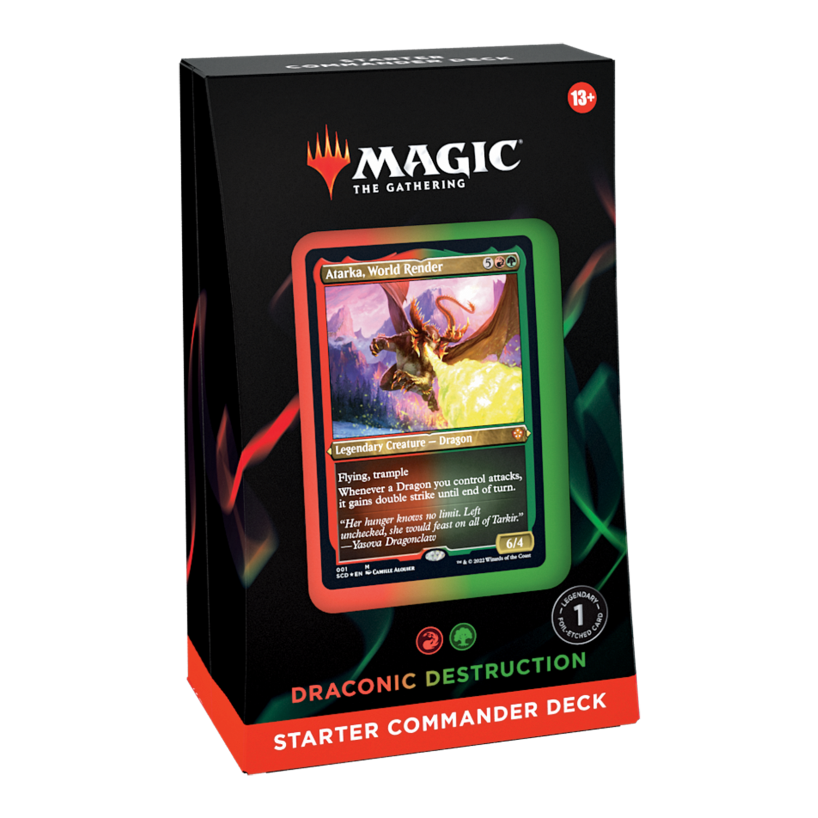 Magic: The Gathering Magic: The Gathering – 2022 Starter Commander Deck (Draconic Destruction)