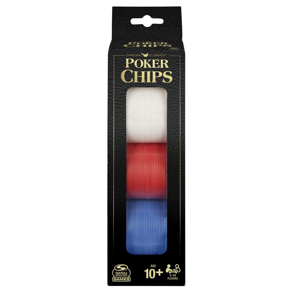 Poker Chips (Plastic, 100 Count) Labyrinth Games & Puzzles