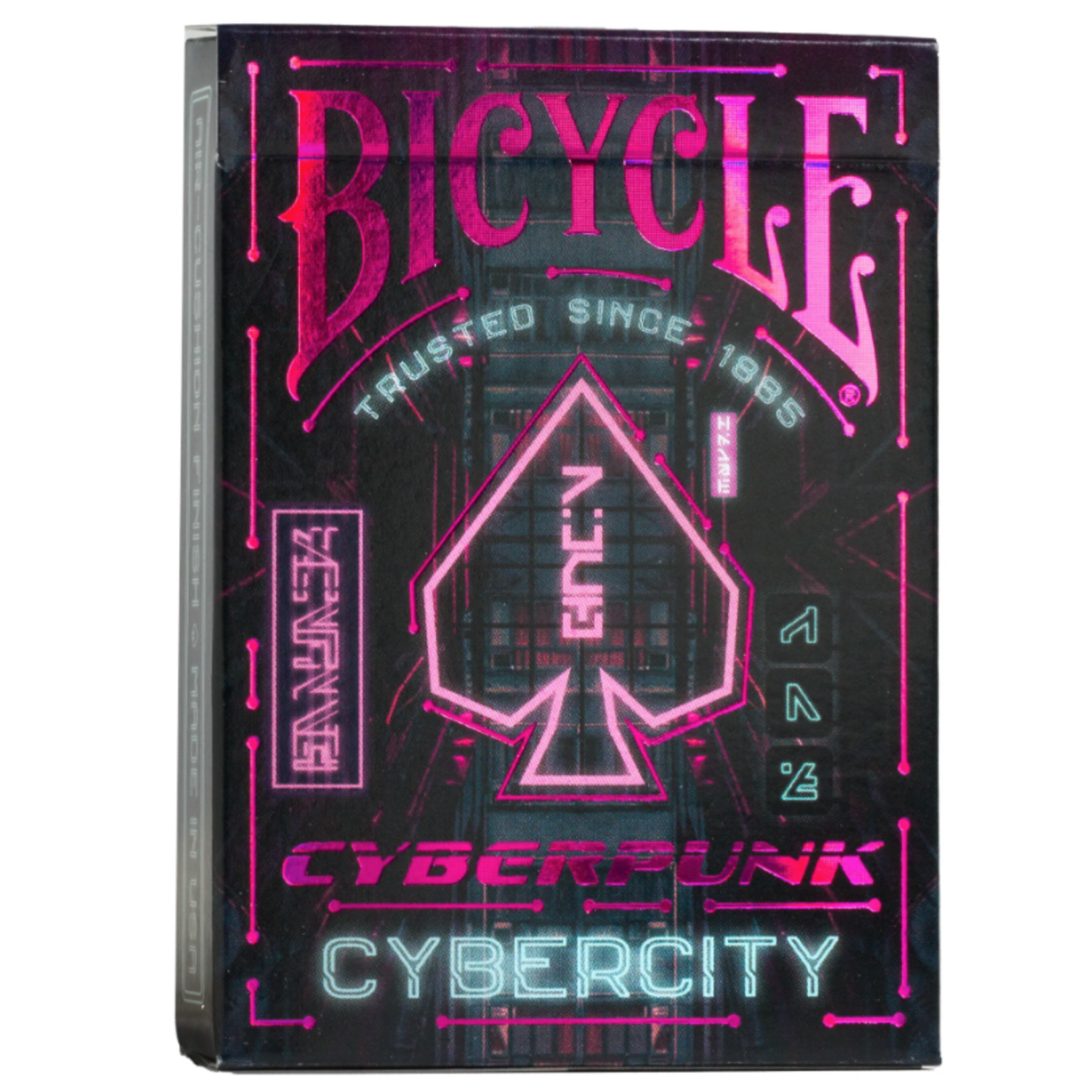 Bicycle Premium Playing Cards: Cyberpunk Cyber City