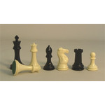 Worldwise Imports Tournament Chess Pieces (4" King)