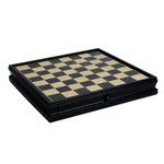 Wood Expressions 15-Inch Chess Board (Wood with Storage Drawers)