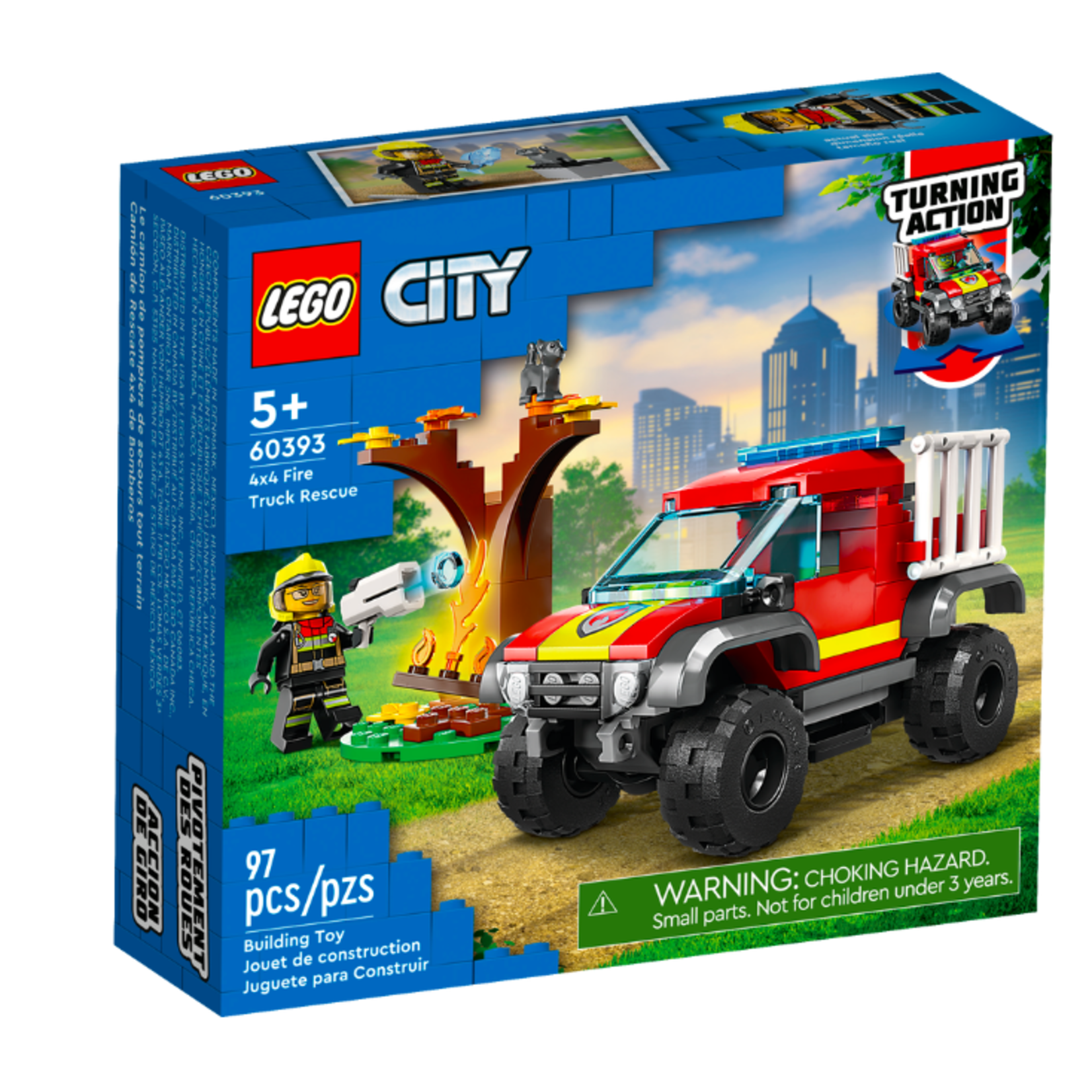 LEGO LEGO City 4x4 Fire Truck Rescue (60393)
