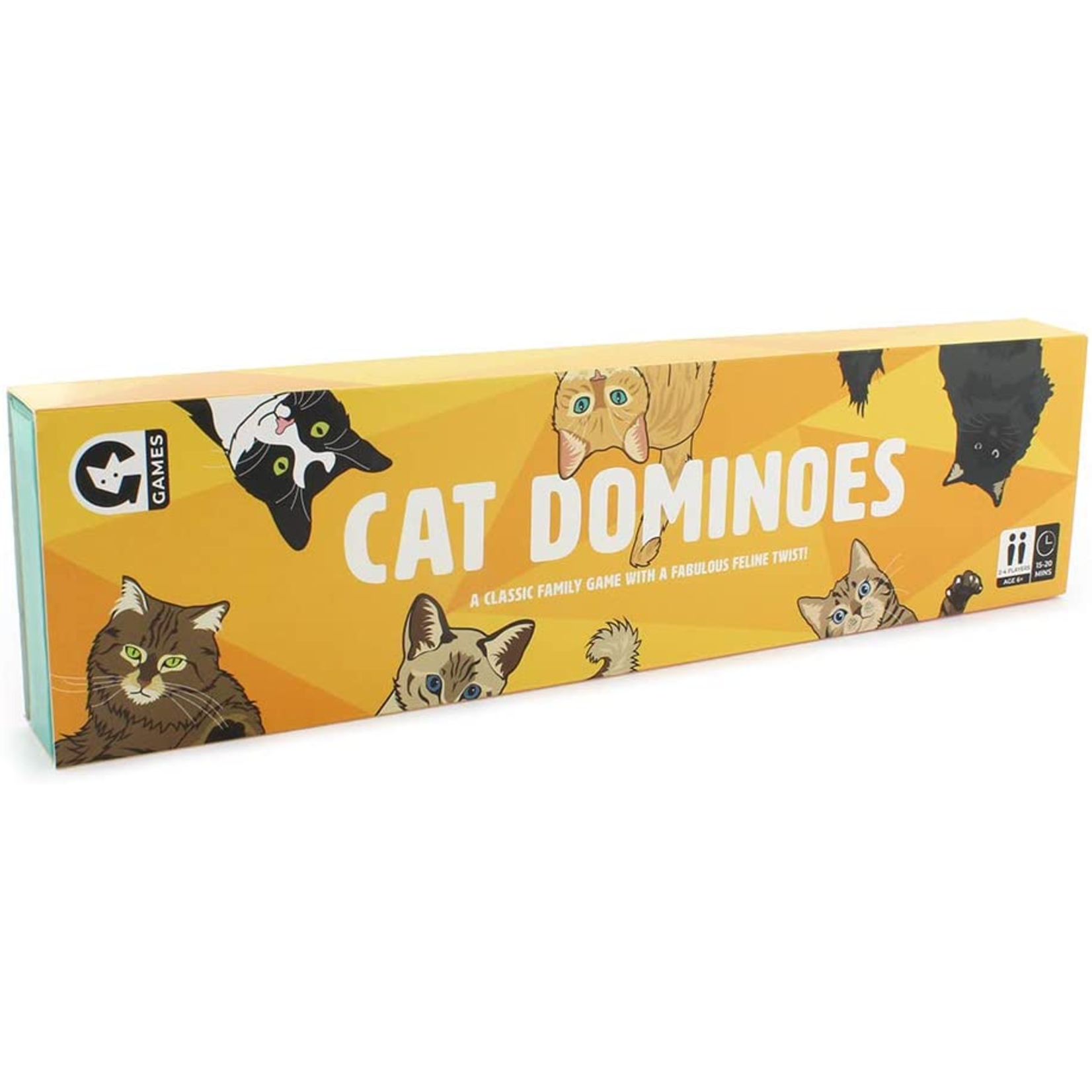 Ginger Fox Cat Dominoes: A Classic Family Game with a Fabulous Feline Twist