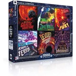 New York Puzzle Company Galaxy of Horrors, 1000-Piece Jigsaw Puzzle