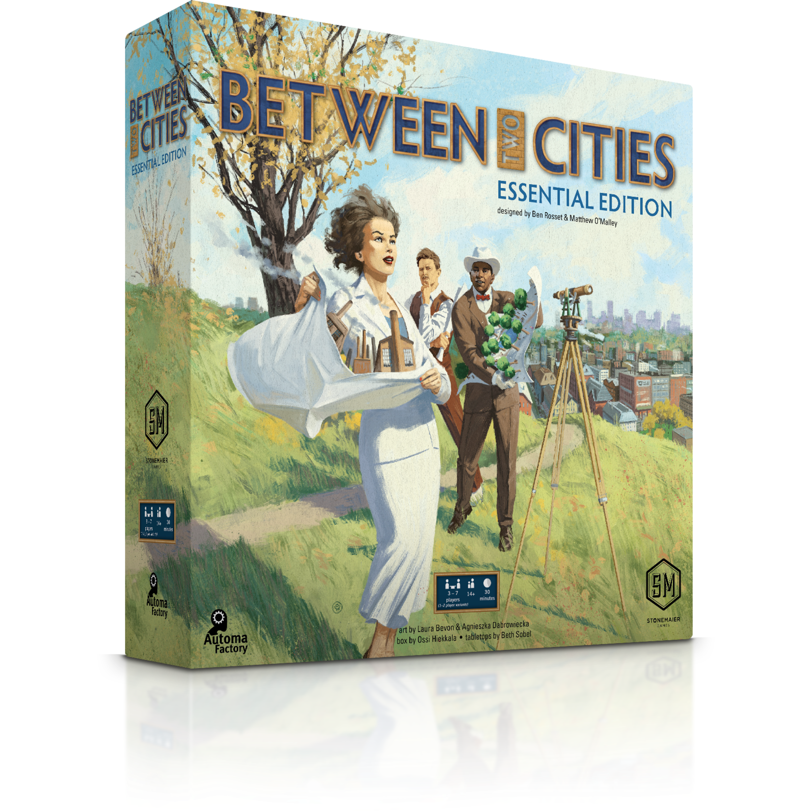 Stonemaier Games Between Two Cities (Essential Edition)