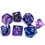 Chessex 7-Piece Dice Set: Festive Luminary Nocturnal-Style