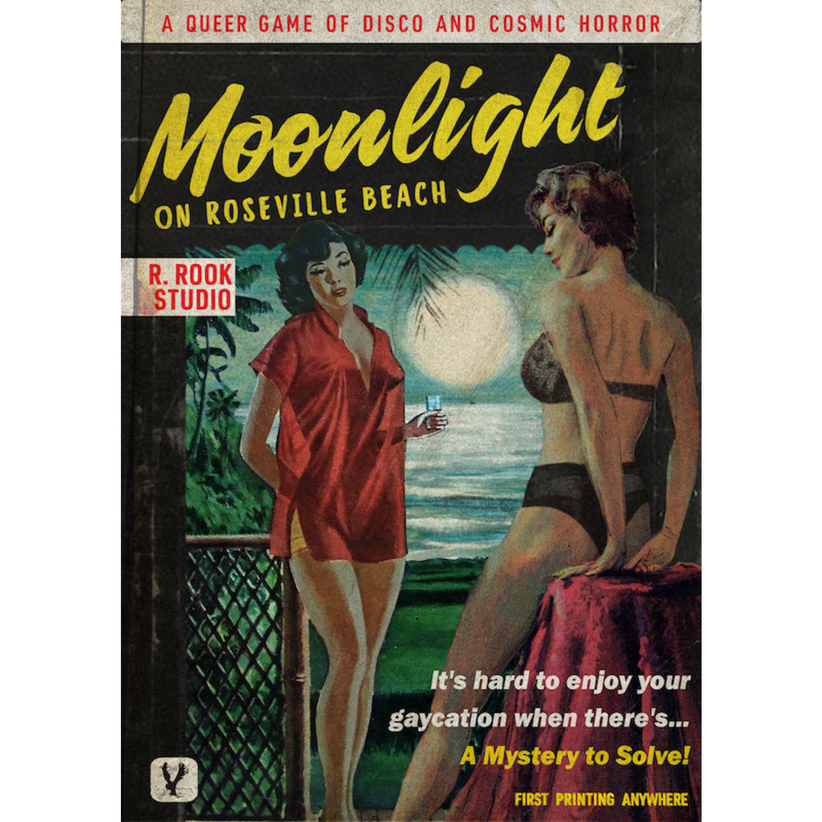 R. Rook Studios Moonlight on Roseville Beach (Softcover)