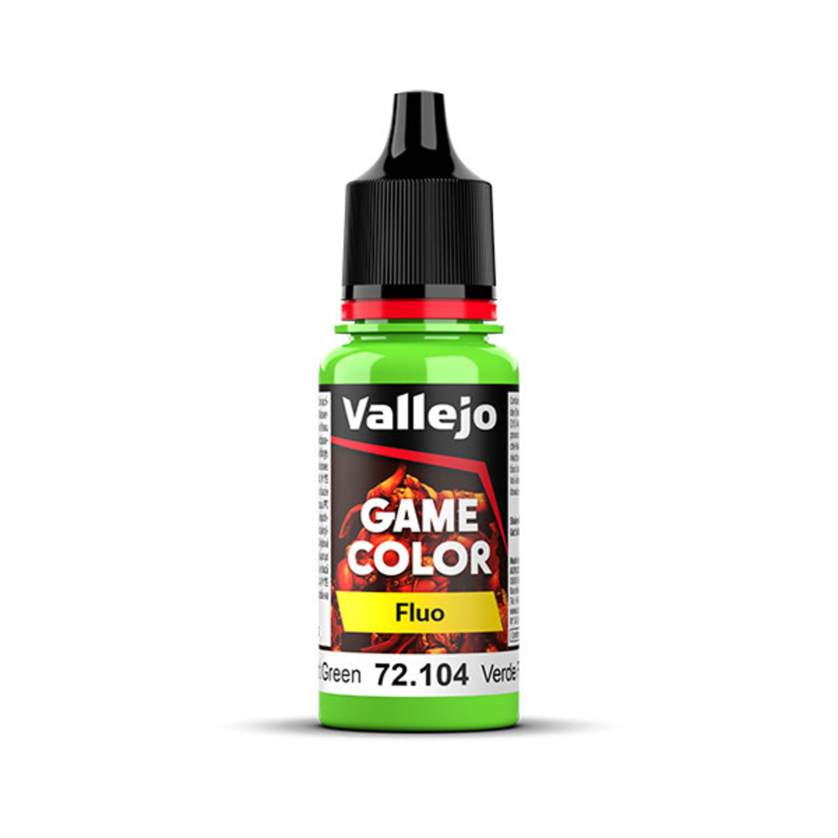 Vallejo Vallejo Game Color Paint: Fluorescent Green 72.104