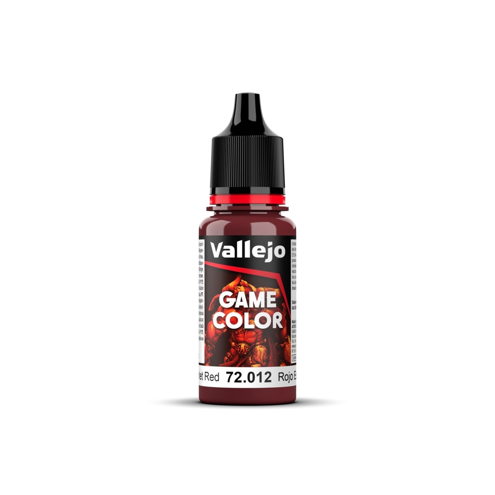 Vallejo Paint: Game Color (Scarlet Red)