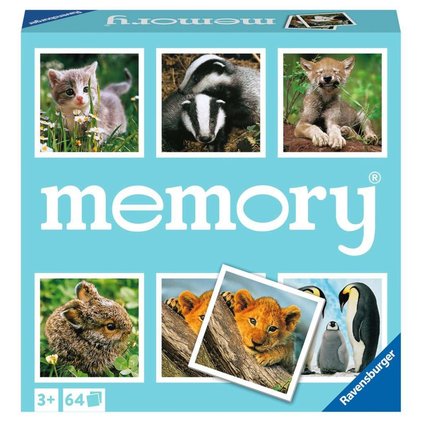 Ravensburger Animal Babies Memory Game