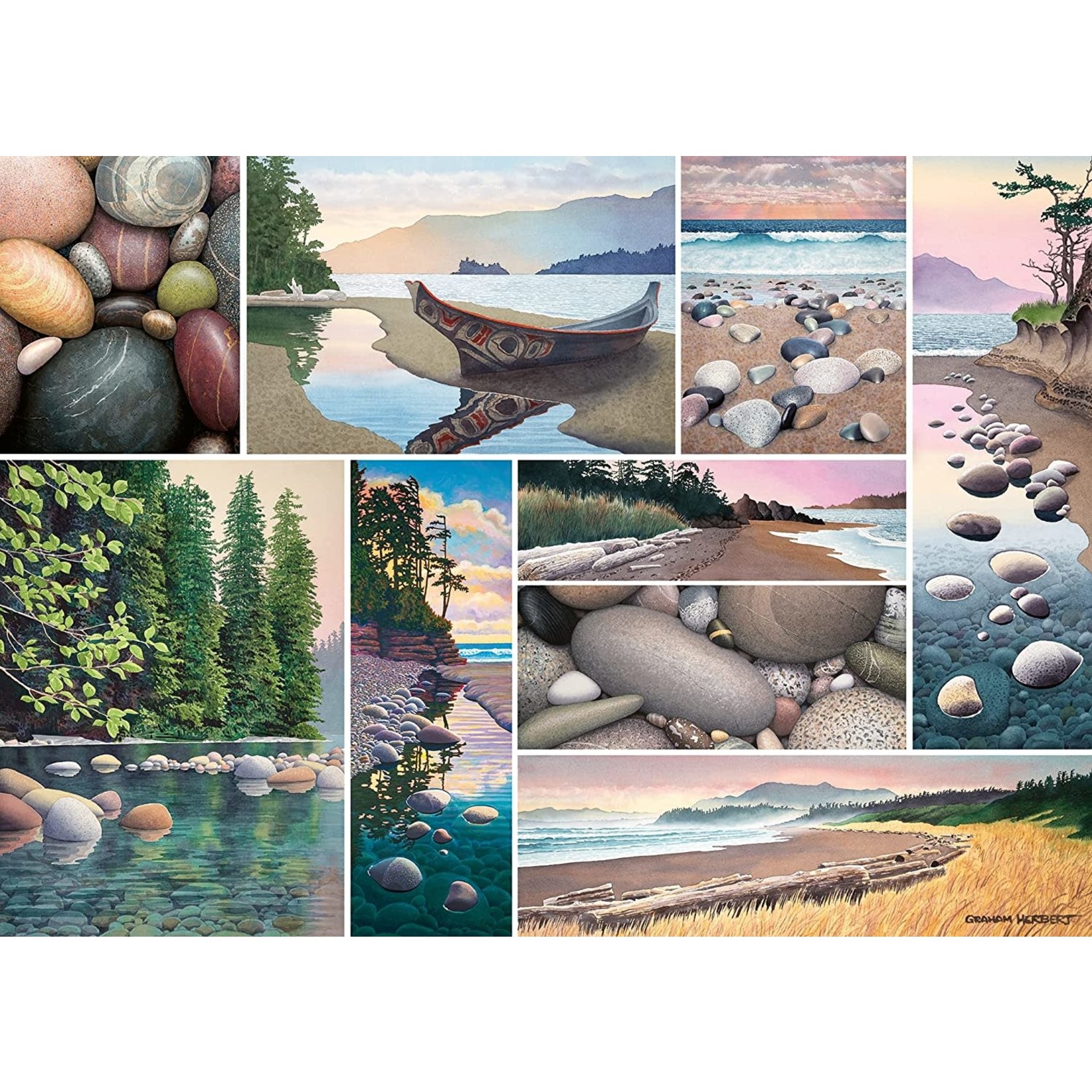 Ravensburger West Coast Tranquility, 1000-Piece Jigsaw Puzzle