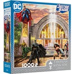 Ceaco DC Comics Hall of Justice, 1000-Piece Jigsaw Puzzle
