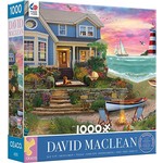Ceaco Heart Beach by David MaClean, 1000-Piece Jigsaw Puzzle