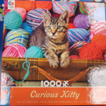 Ceaco Curious Kitty, 1000-Piece Jigsaw Puzzle
