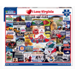 White Mountain Puzzles I Love Virginia, 1000-Piece Jigsaw Puzzle