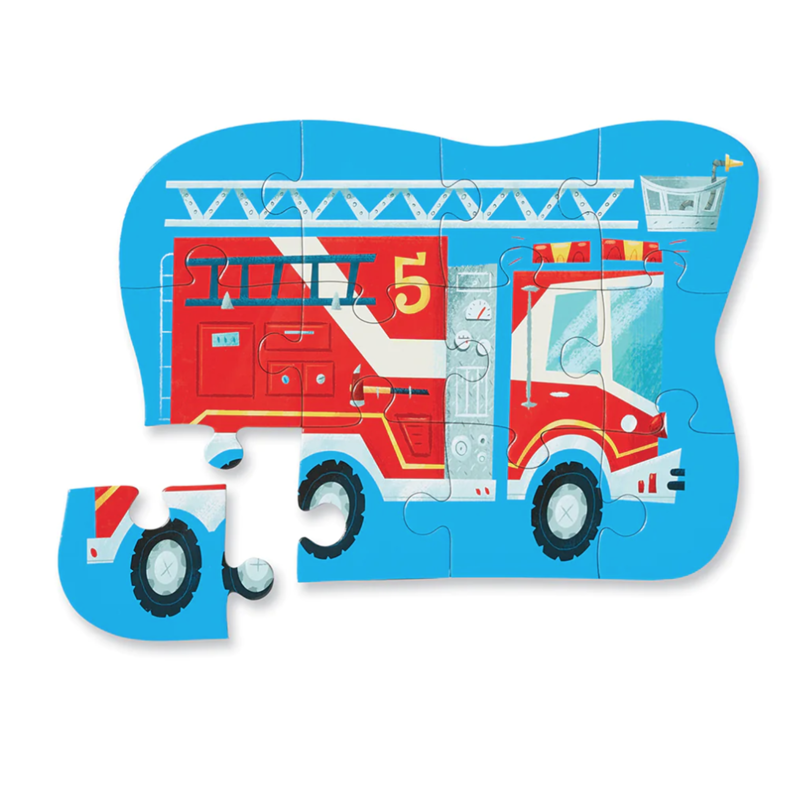 Crocodile Creek Fire Truck, 12-Piece Jigsaw Puzzle