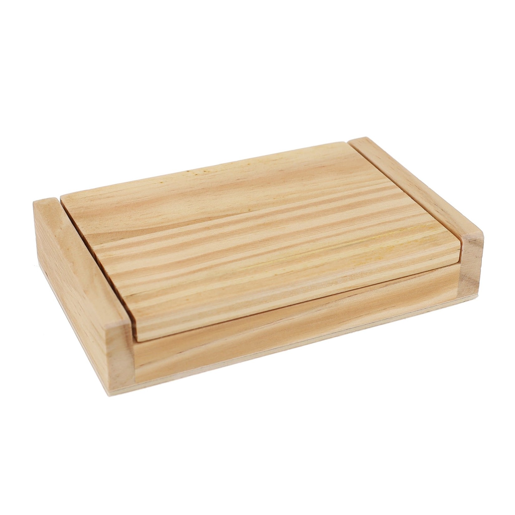 Wood Expressions Shut the Box Board Game with Dice (Wooden, Travel-Size)