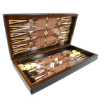 Worldwise Imports 19-Inch Backgammon Set (Wood with Marrakesh Decoupage)