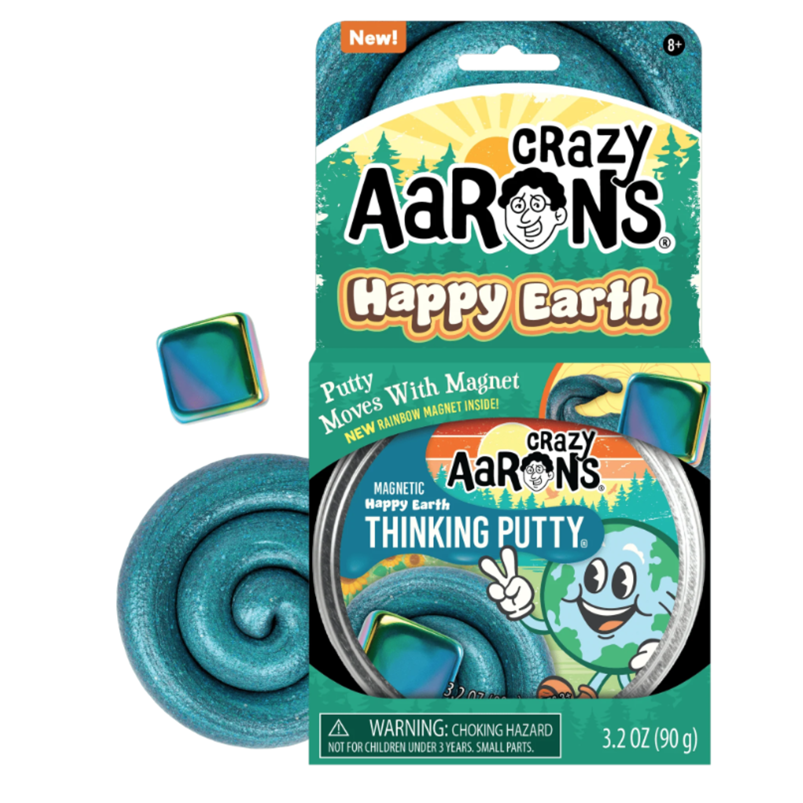 Crazy Aarons Crazy Aaron's Thinking Putty® – Happy Earth (4")