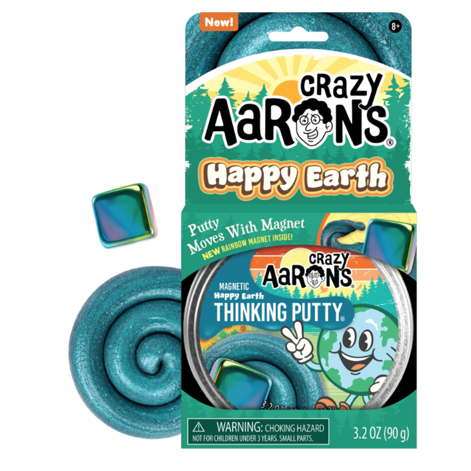 Crazy Aarons Crazy Aaron's Thinking Putty® – Happy Earth (4")