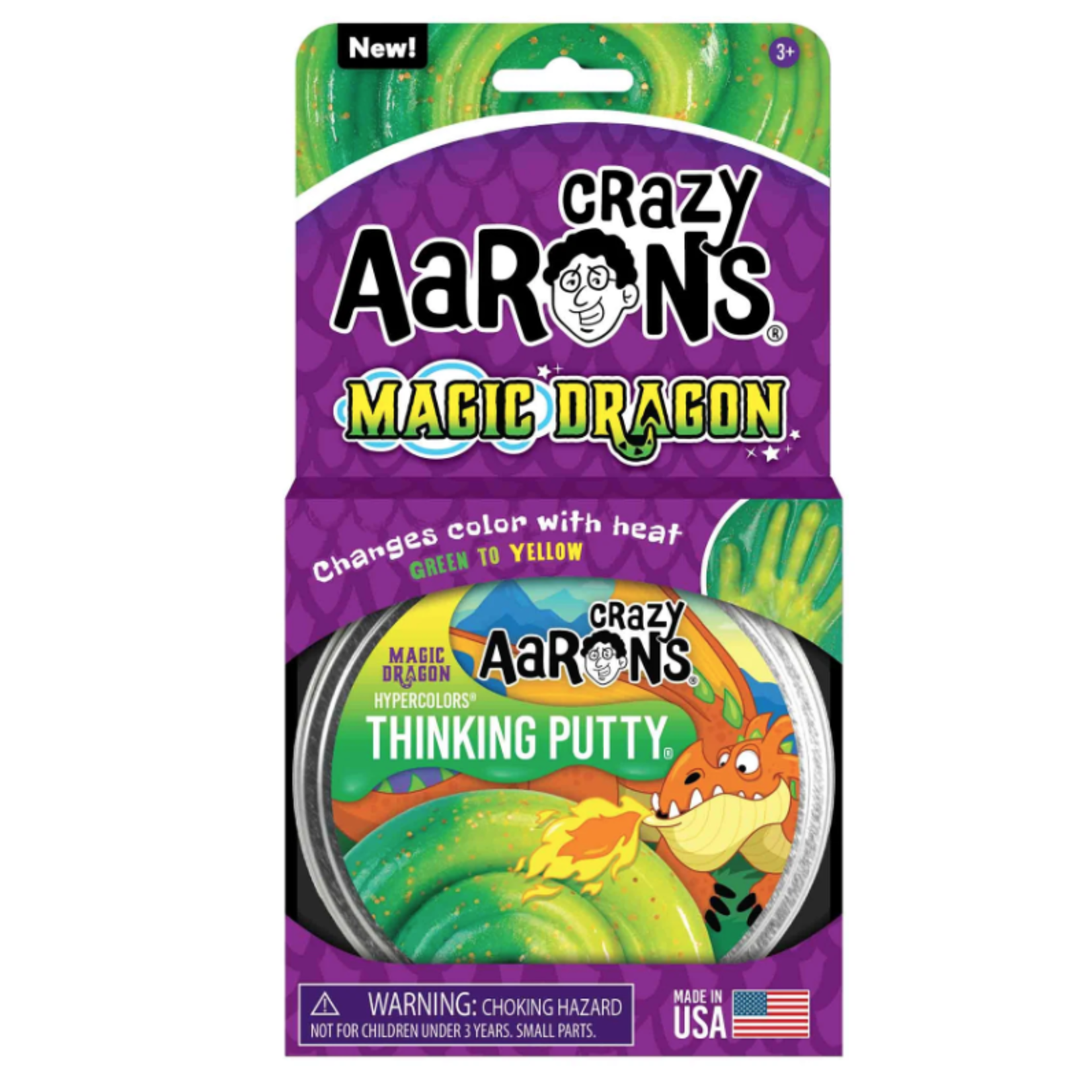 Crazy Aarons Crazy Aaron's Thinking Putty® – Magic Dragon (4")