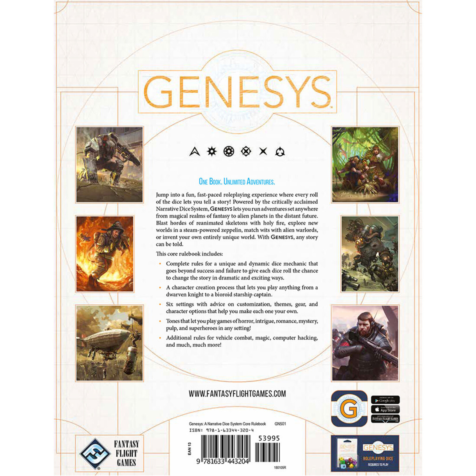 EDGE Studio Genesys – Core Rulebook