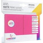 Gamegenic Card Sleeves: Matte Pink, Standard Prime (100 Count)