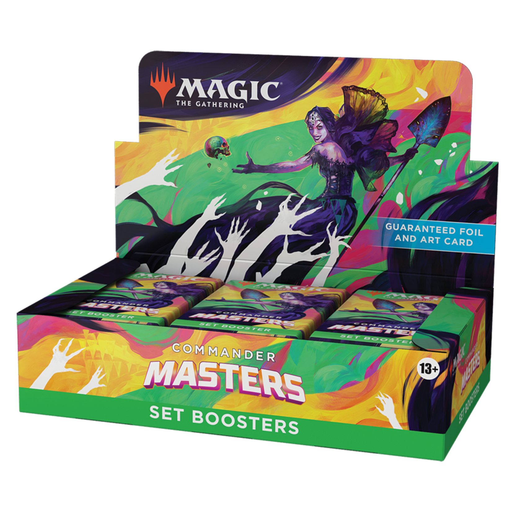 MTG – Commander Masters Set Booster Box - Labyrinth Games & Puzzles
