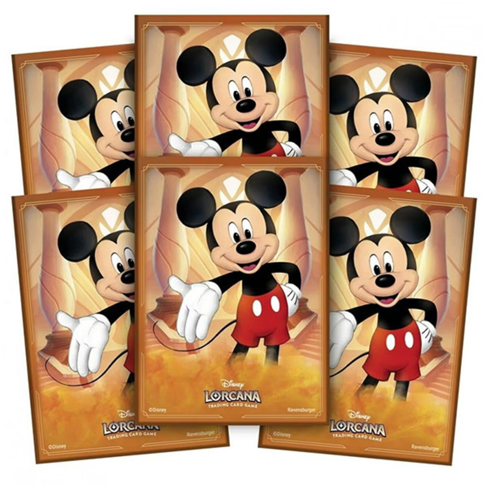 Ravensburger Card Sleeves: Disney Lorcana: The First Chapter – Mickey Mouse