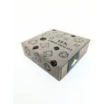 North to South Designs Dice Box: Vegan Leather, "Yes, I Need Them All" Design (Grey)