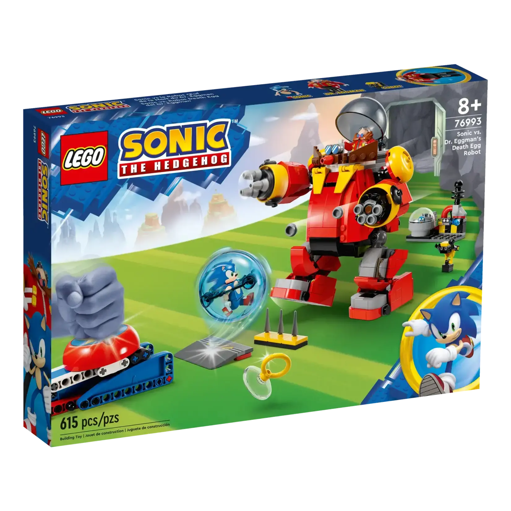 LEGO LEGO Sonic vs. Dr. Eggman's Death Egg Robot (76993)