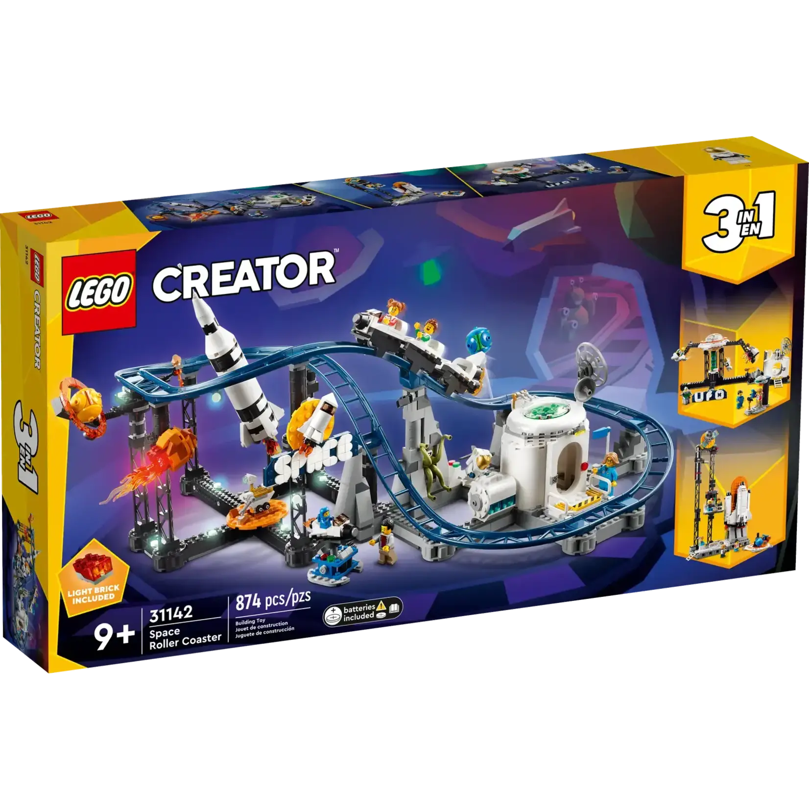 LEGO LEGO Creator Space Roller Coaster (3-in-1) (31142)