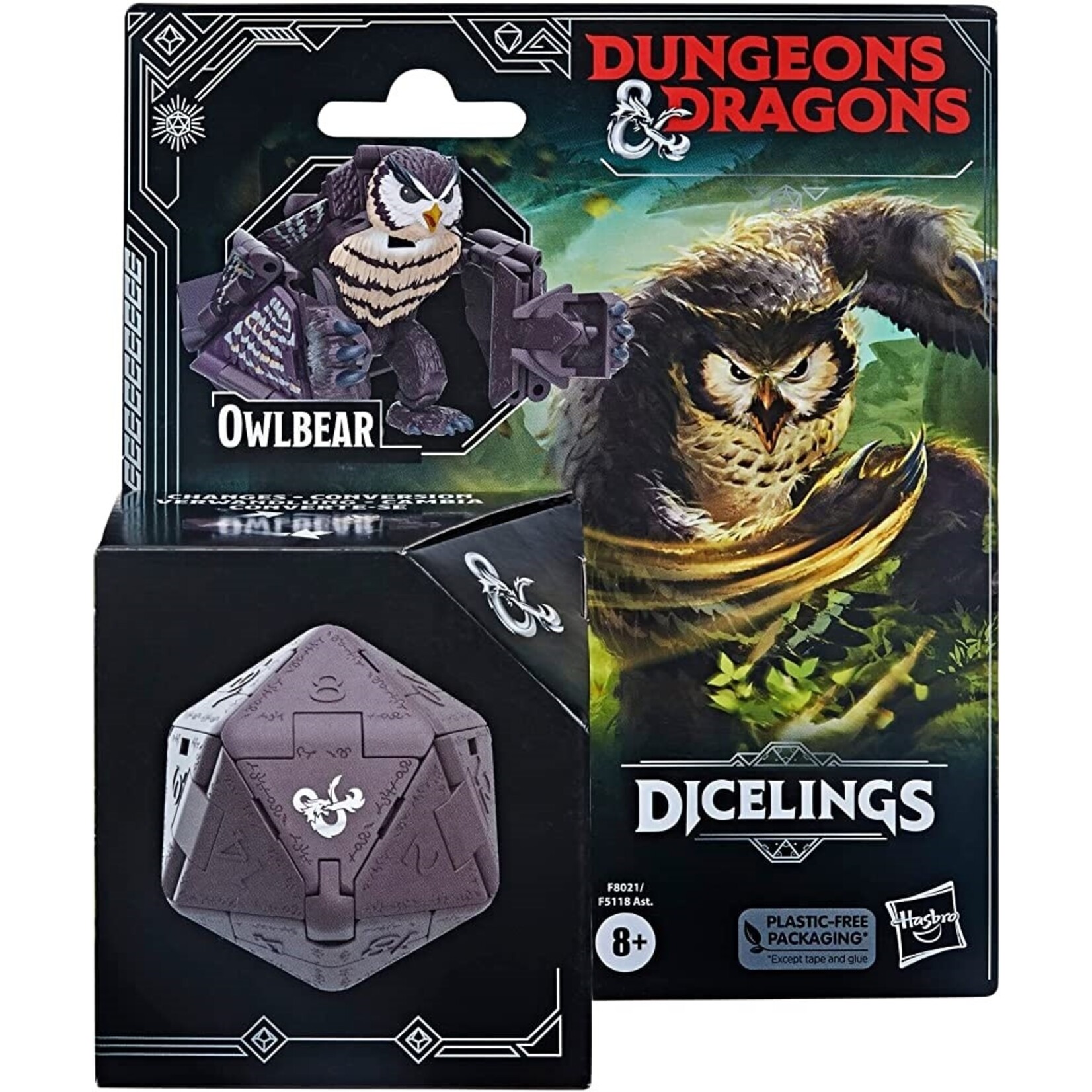 Hasbro Dungeons & Dragons: Dicelings Brown Owlbear