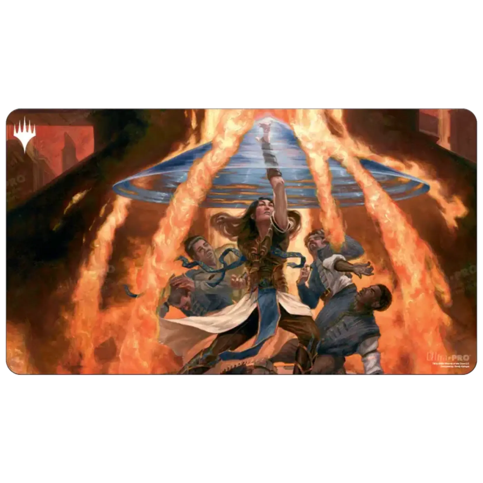 Ultra Pro Playmat: Magic: The Gathering – Commander Masters Blue Fierce Guardianship