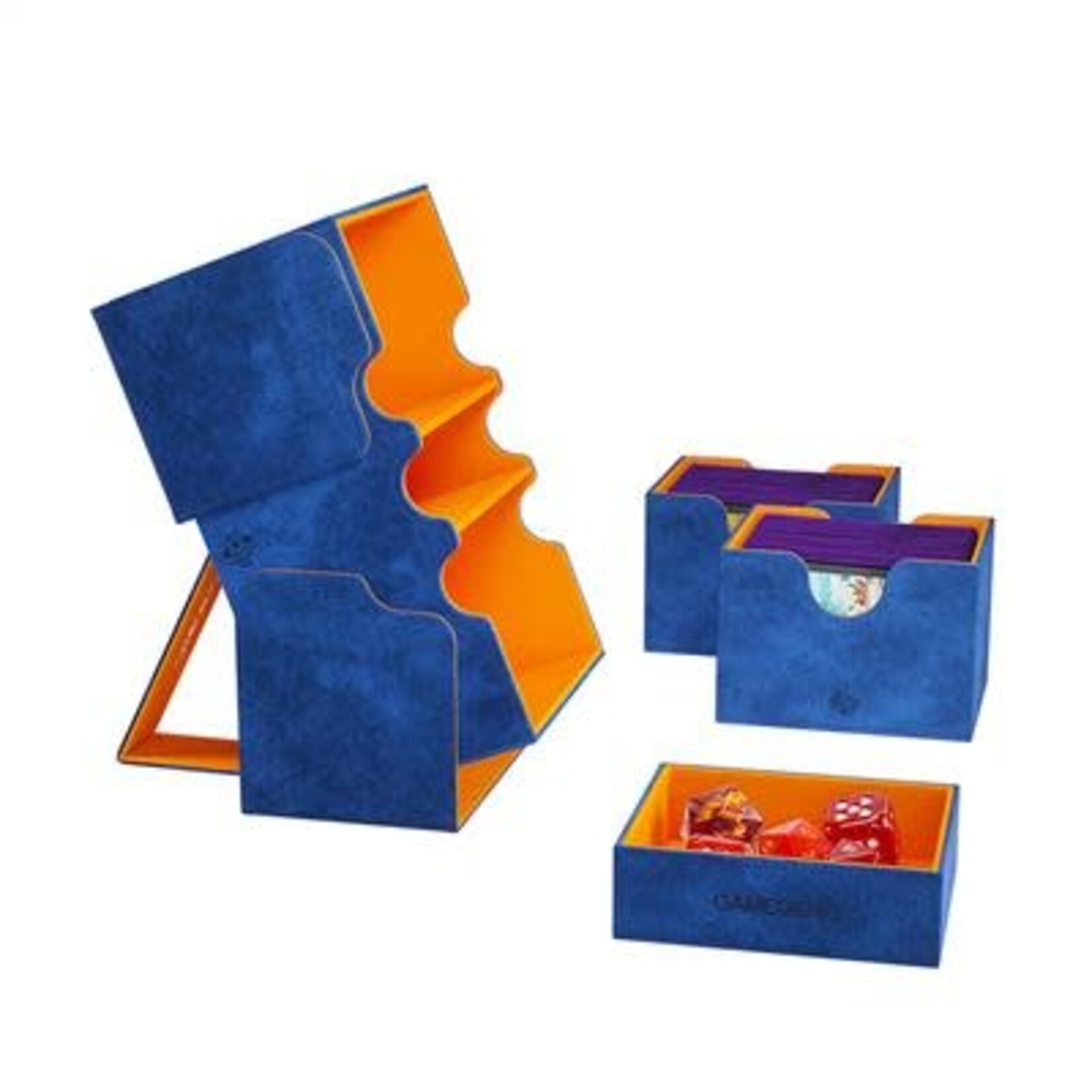 Gamegenic Deck Box: Stronghold 200+ XL (Blue/Orange)