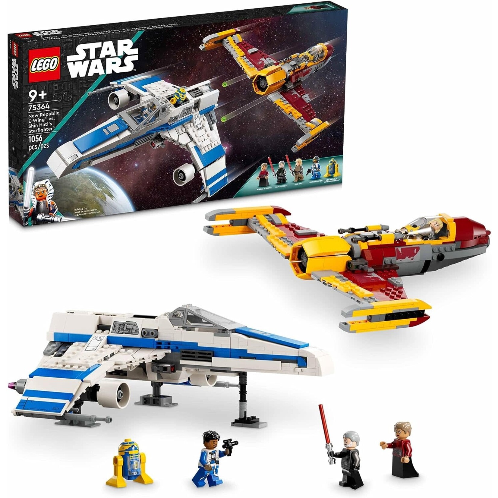 LEGO LEGO Star Wars New Republic E-Wing vs. Shin Hati’s Starfighter (75364)