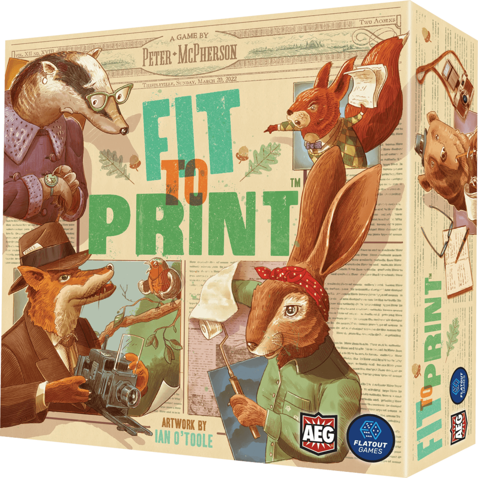 Alderac Entertainment Group (AEG) Fit to Print