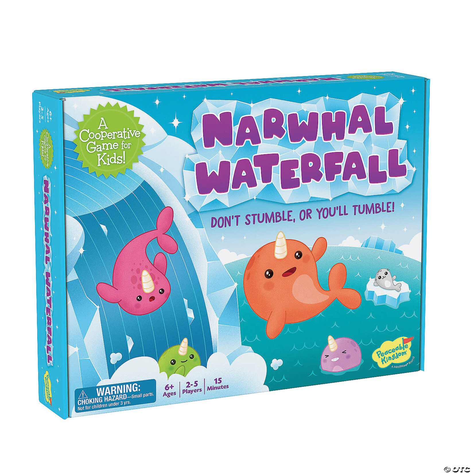 Peaceable Kingdom Narwhal Waterfall: Don't Stumble or You'll Tumble