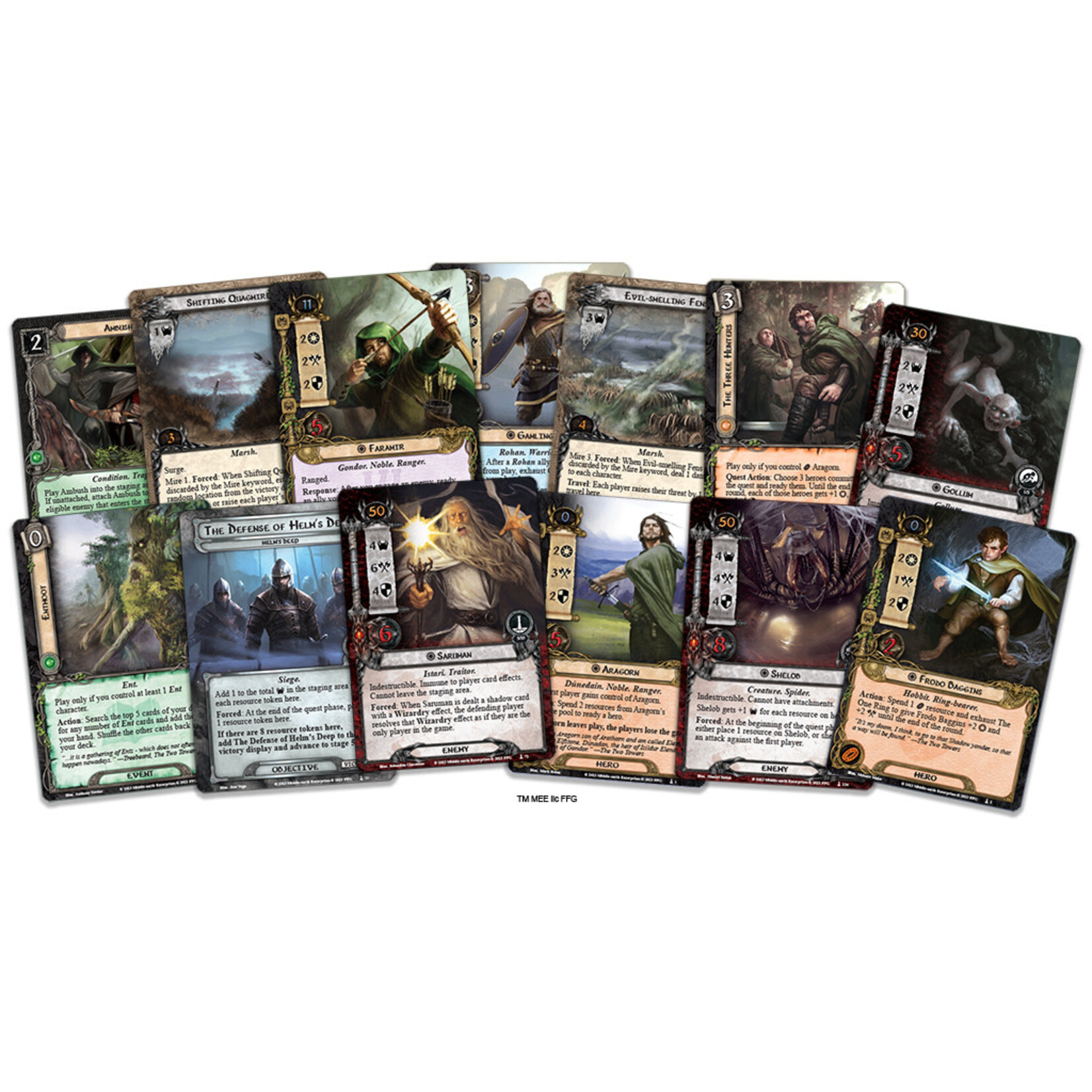Fantasy Flight Games The Lord of the Rings LCG: The Two Towers (Saga Expansion)