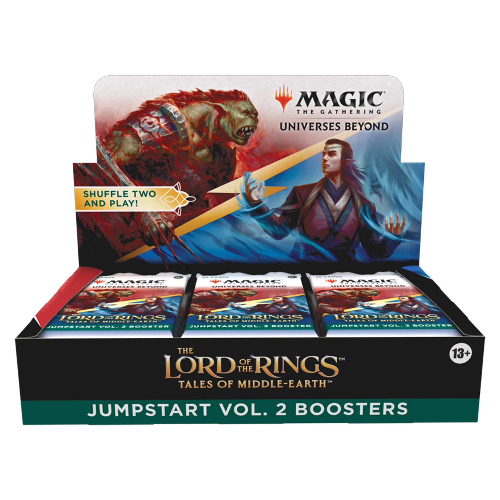 Magic: The Gathering The Lord of the Rings: Tales of Middle-earth Holiday Release, Jumpstart Vol. 2 Booster Box