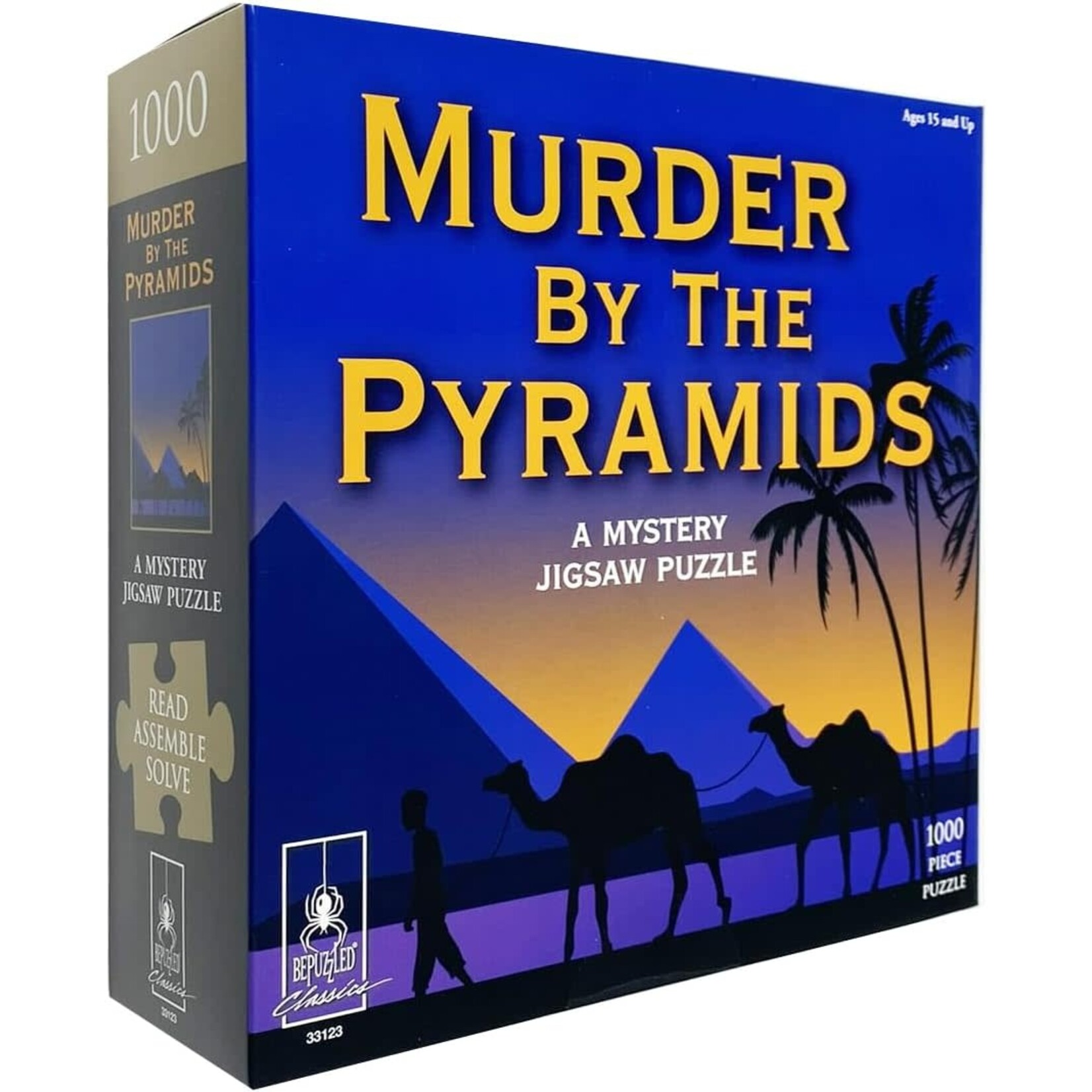 University Games Murder by the Pyramids: A Mystery Jigsaw Puzzle