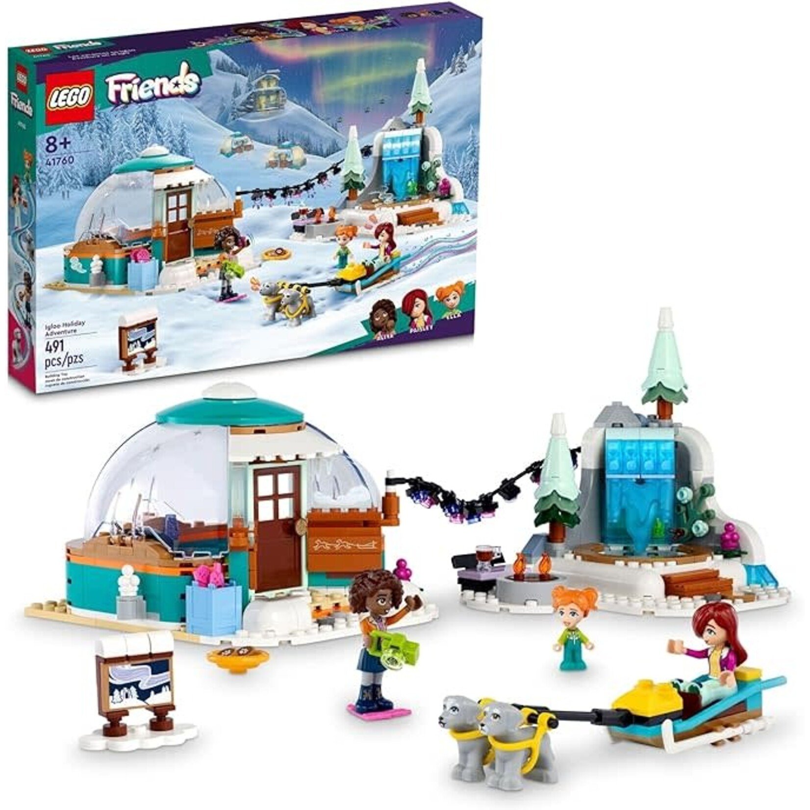 LEGO Friends Igloo Holiday Adventure (41760) - Labyrinth Games & Puzzles